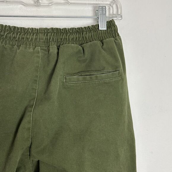 Killion Brand Twill Tracker Pants Olive Green Medium Joggers Zippered Moto - Picture 10 of 10